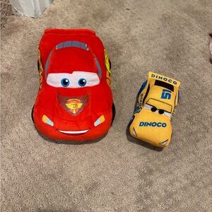 Disney Cars Plush Toy Set - Lightening McQueen & Cruz Ramirez